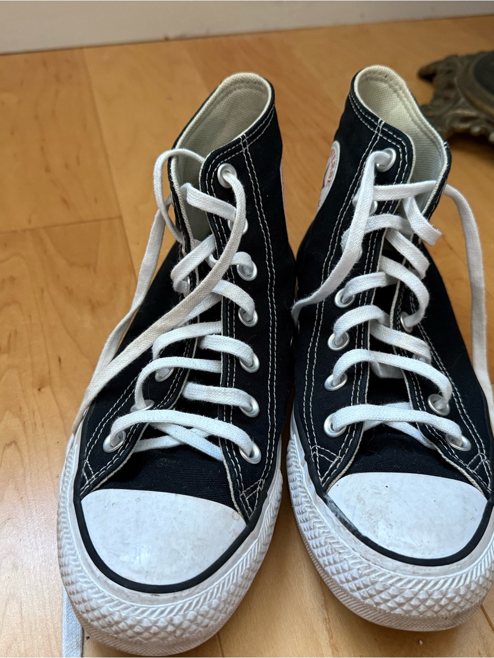 Converse High Top Sneakers - Off-White/Cream SOLD SEPARATELY - Picture 5 of 6